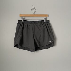 Pearl Izumi Women's Grey Athletic Running Shorts Lightweight Breathable Large